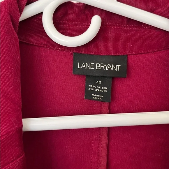 Lane Bryant Deep Red Blazer - Picture 3 of 7
